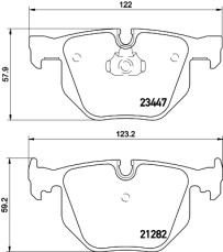 8DB 355 009-331 Sada brzdových destiček, kotoučová brzda HELLA