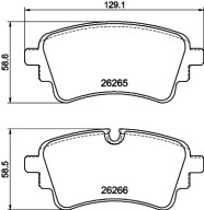 8DB 355 040-941 Sada těsnění k turbodmychadlu 8DB 355 040-941 HELLA