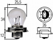 8GA 008 899-061 Zárovka STANDARD HELLA