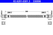 83.6251-0301.3 Brzdová hadice ATE
