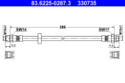 83.6225-0287.3 Brzdová hadice ATE
