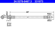 24.5278-0467.3 Brzdová hadice ATE