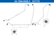 24.1294-0020.3 Brzdová hadice ATE