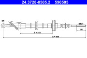 24.3728-0505.2 Tazne lanko, ovladani spojky ATE