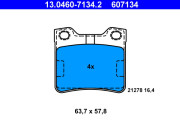 13.0460-7134.2 Brzdové destičky ATE
