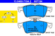 13.0460-7194.2 Brzdové destičky ATE