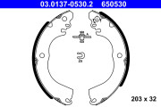 03.0137-0530.2 Sada brzdových čelistí ATE