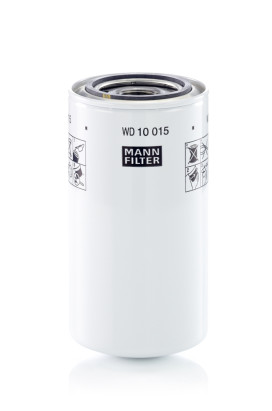 WD 10 015 Filtr, pracovní hydraulika MANN-FILTER