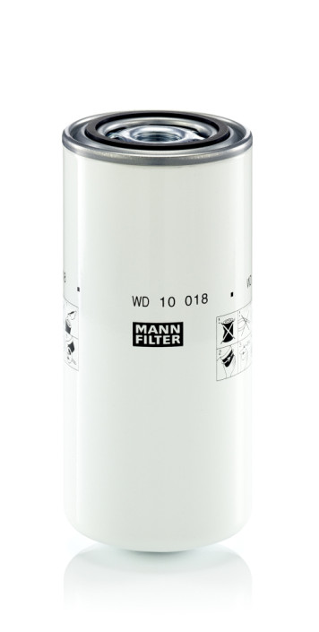 WD 10 018 Filtr, pracovní hydraulika MANN-FILTER