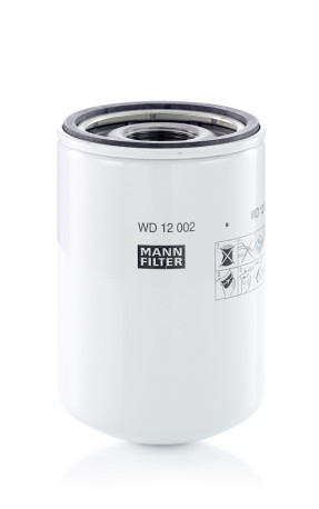 WD 12 002 Filtr, pracovní hydraulika MANN-FILTER