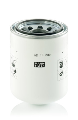 WD 14 002 Filtr, pracovní hydraulika MANN-FILTER