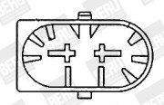 LE024 Větrák, chlazení motoru BorgWarner (BERU)