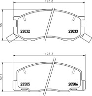 T1252 PAGID sada brzdových platničiek kotúčovej brzdy T1252 PAGID