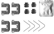 K0758 Sada prislusenstvi, oblozeni kotoucove brzdy PAGID
