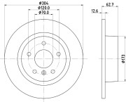 50248 PAGID brzdový kotúč 50248 PAGID