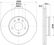 50347 PAGID brzdový kotúč 50347 PAGID