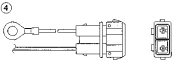 1822 Lambda sonda NGK