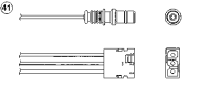 1843 Lambda sonda NGK