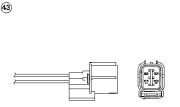 0255 Lambda sonda NGK