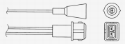 1763 Lambda sonda NGK