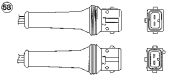 0201 Lambda sonda NGK