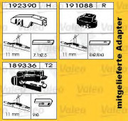 132450 List stěrače DAS ORIGINAL TRUCKS SWF