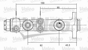 350675 VALEO hlavný brzdový válec 350675 VALEO