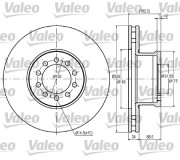 187043 Brzdový kotouč OptiDISC VALEO