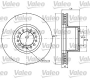 187048 Brzdový kotouč OptiDISC VALEO