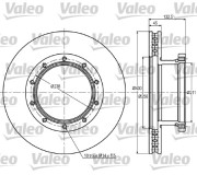 187051 Brzdový kotouč OptiDISC VALEO