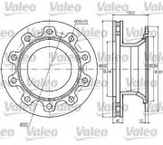 187057 Brzdový kotouč OptiDISC VALEO