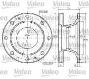 187060 Brzdový kotouč OptiDISC VALEO