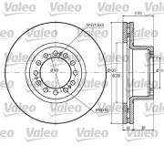 187075 Brzdový kotouč OptiDISC VALEO