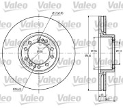 187087 Brzdový kotouč OptiDISC VALEO