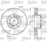 187093 Brzdový kotouč OptiDISC VALEO