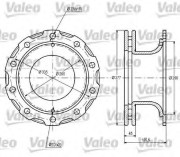 187104 Brzdový kotouč OptiDISC VALEO