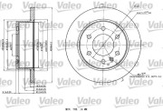 187142 Brzdový kotouč VALEO
