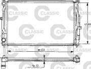 231537 Chladič, chlazení motoru VALEO CLASSIC VALEO