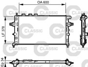 232548 Chladič, chlazení motoru VALEO CLASSIC VALEO