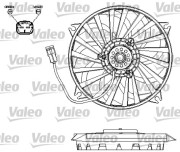 696132 Větrák, chlazení motoru VALEO
