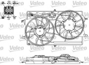 696153 Větrák, chlazení motoru VALEO