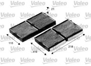 698890 VALEO filter vnútorného priestoru 698890 VALEO