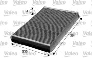 715602 VALEO filter vnútorného priestoru 715602 VALEO