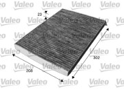 715611 Filtr, vzduch v interiéru VALEO PROTECT VALEO