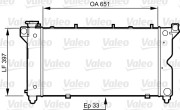 731723 Chladič, chlazení motoru VALEO