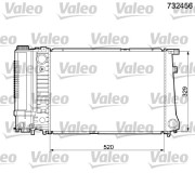 732456 Chladič, chlazení motoru VALEO