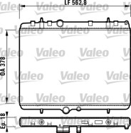 732896 Chladič, chlazení motoru VALEO