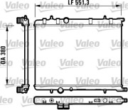 732908 Chladič, chlazení motoru VALEO