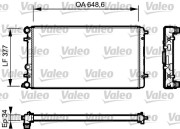 732957 Chladič, chlazení motoru VALEO