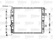 733423 Chladič, chlazení motoru NEW PART VALEO